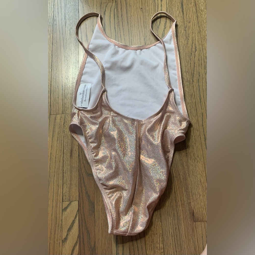 Dippin' Daisy's Metallic Rose One Piece Swimsuit - Picture 5 of 5